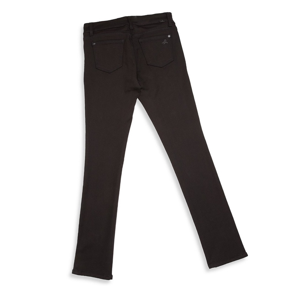 DL1961 Premium Denim Girl's Chloe Skinny Jeans Black 12
